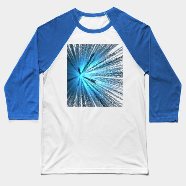 Underwater light rays Baseball T-Shirt by BumbleBambooPrints